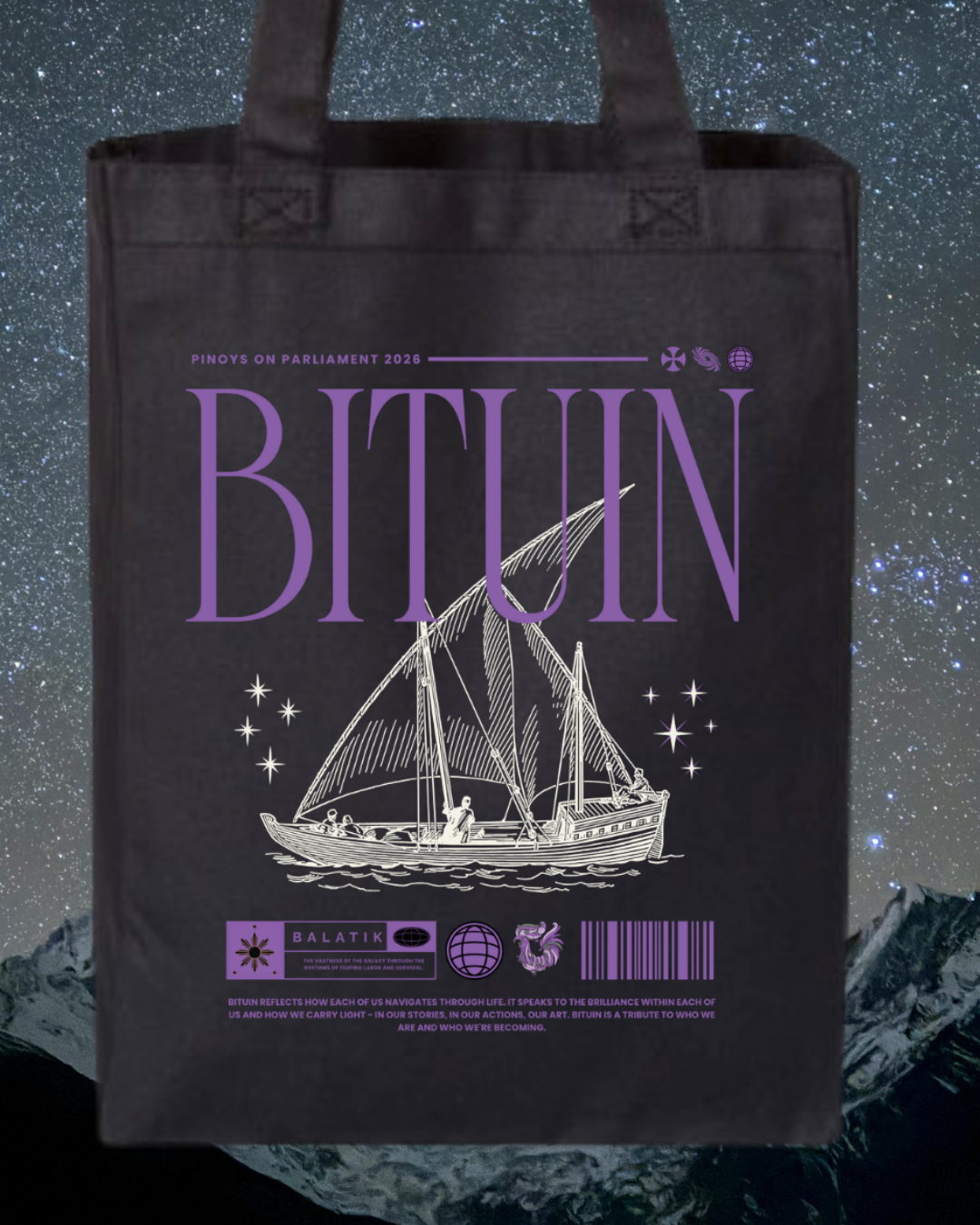 Bituin Meaning Bituin Tote Bag: POP 2026 Official Merch – Pinay Collection