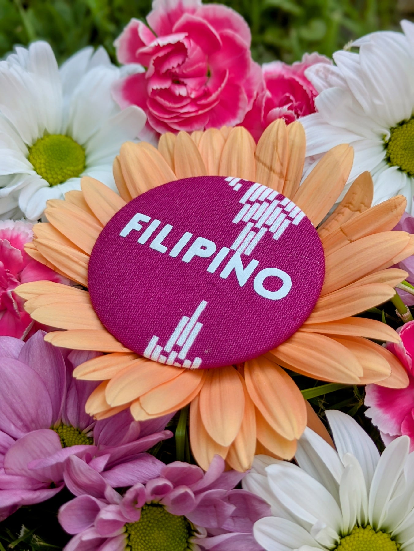 Filipino Batik Button Pins β Pinay Collection